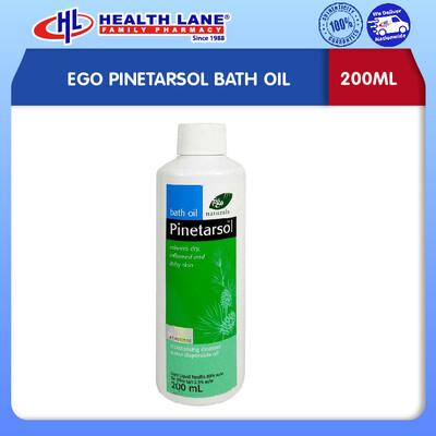 EGO PINETARSOL BATH OIL (200ML)